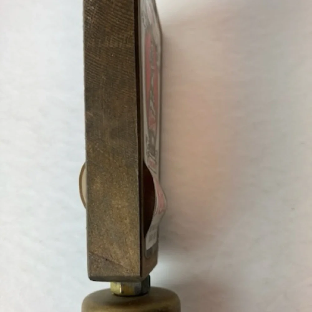 Oregon Brewery Rogue Dead Guy Ale Beer Tap Handle Grain Filled Wood Handle
